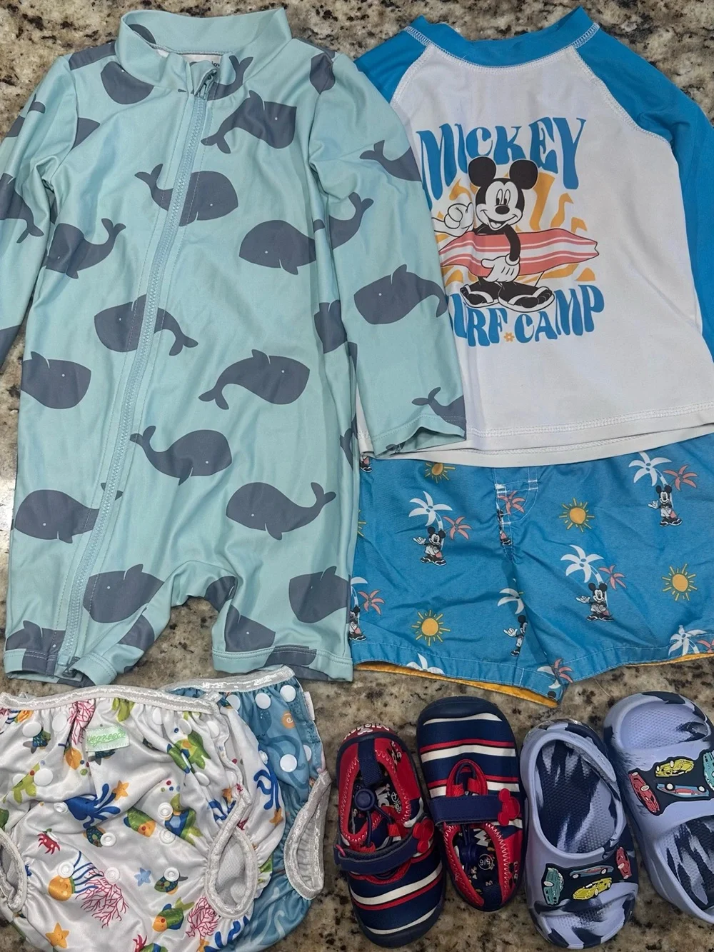 Toddler Boy Swim bundle. Size 2T